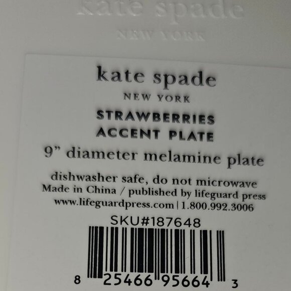 SOLD OUT COPY - Kate Spade accent plates-2 - Picture 2 of 2